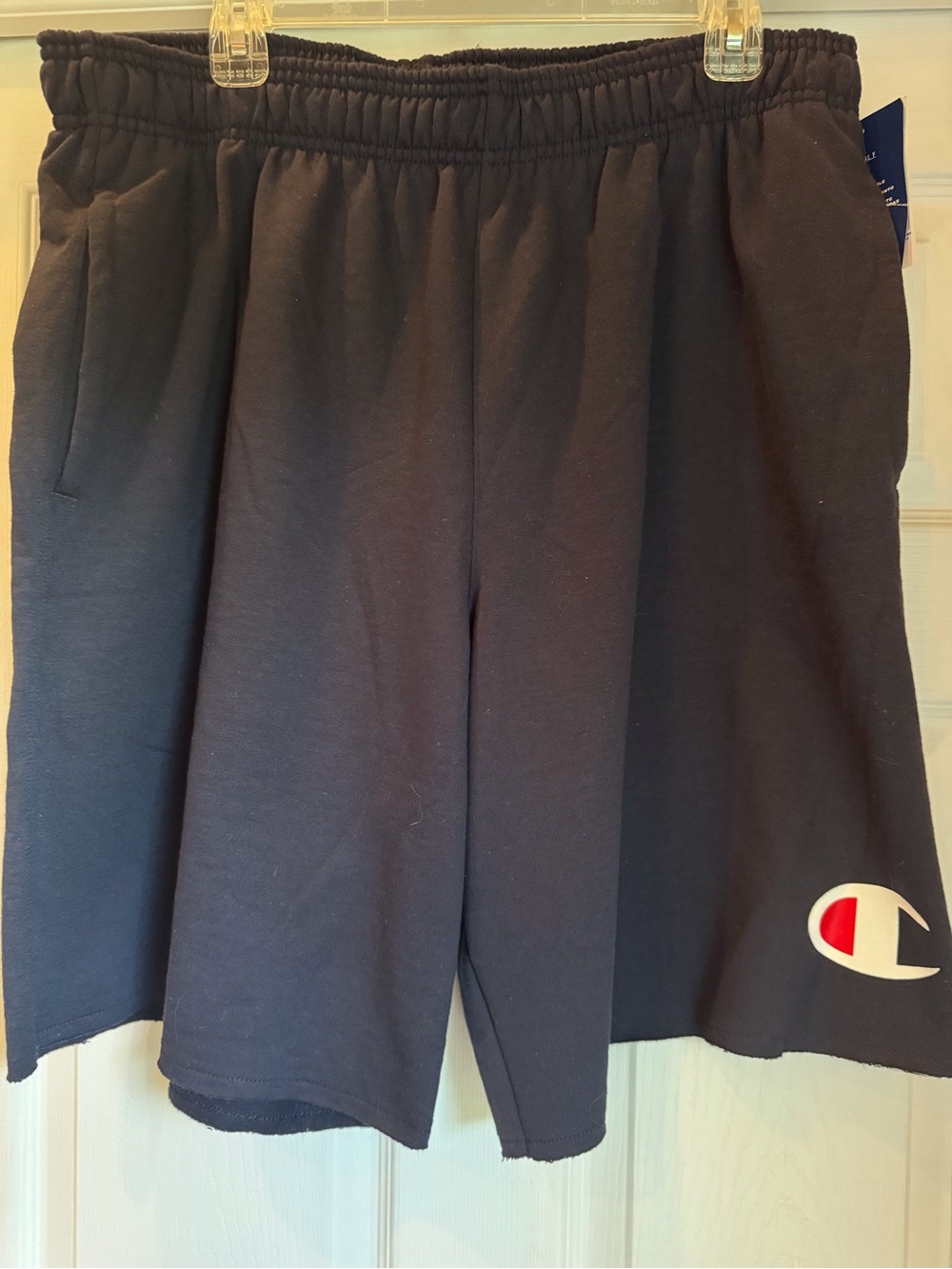 Men’s XXL Champion Navy Blue Logo Athletic Shorts